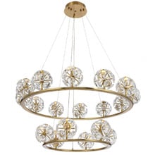 Anora Iron 2 Tier LED Pendant
